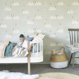 Swans wallpaper by Hibou Home