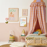 You & Me Kid Art Print by Hibou Home