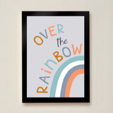Over the Rainbow Art Print for kids by Hibou Home