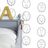 Portraits wallpaper by Hibou Home